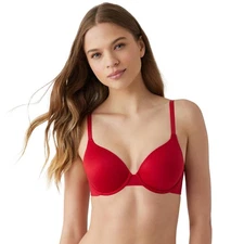 b.tempt'd Future Foundation Convertible T-Shirt Bra, Haute Red, Nylon Blend, 34B