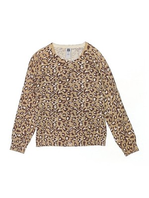 Gap Outlet Girls Gold Pullover Sweater S Youth