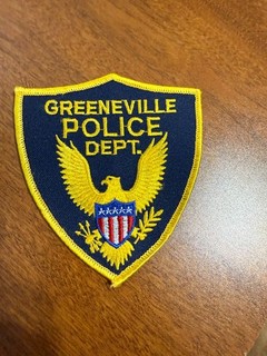 Greeneville Tennessee Police Department Sheriff Patch Older Eagle