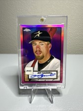 2021 Chrome Platinum Anniversary - “Jeff Bagwell” - Pink Auto /15 - #PA-JBG