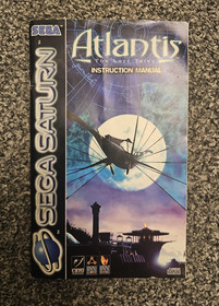 Atlantis The Lost Tales Sega Saturn PAL complete with manual