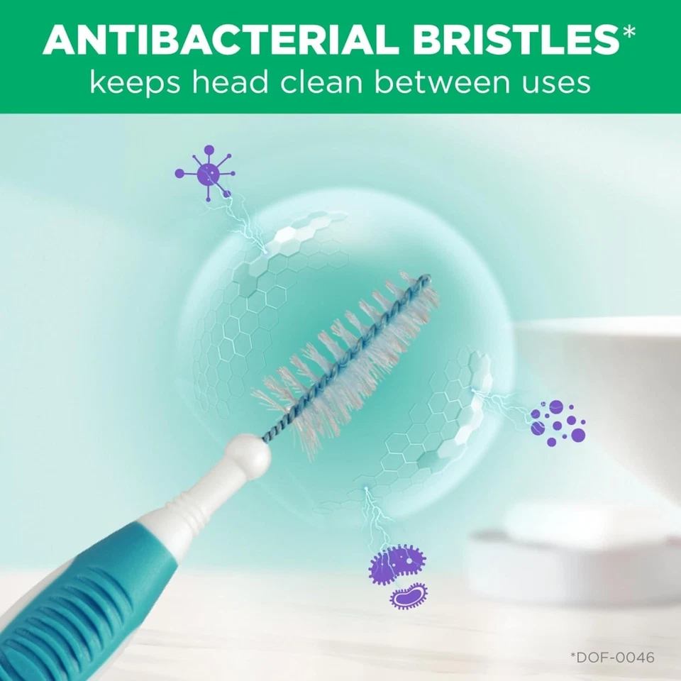 Cepillos interdentales GUM Proxabrush Go-Betweens, anchos, eliminación de placa, 10 unidades Foto 3 de 4