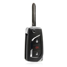 Remote Keyless Entry Fob Replacement Flip Key For Toyota 3b (HYQ12BBY, G)