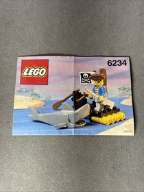 Vintage LEGO 6234 Pirates Renegade's Raft 99.9% Complete W/ Instructions