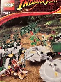 Lego Manuals Only Indiana Jones 7627 7626 7623 7621 Used Condition