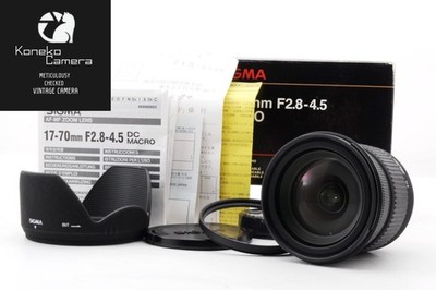 Geprüfte Arbeit Sigma AF 17-70 mm F/2.8-4.5 DC Macro HSM Objektiv für Nikon...