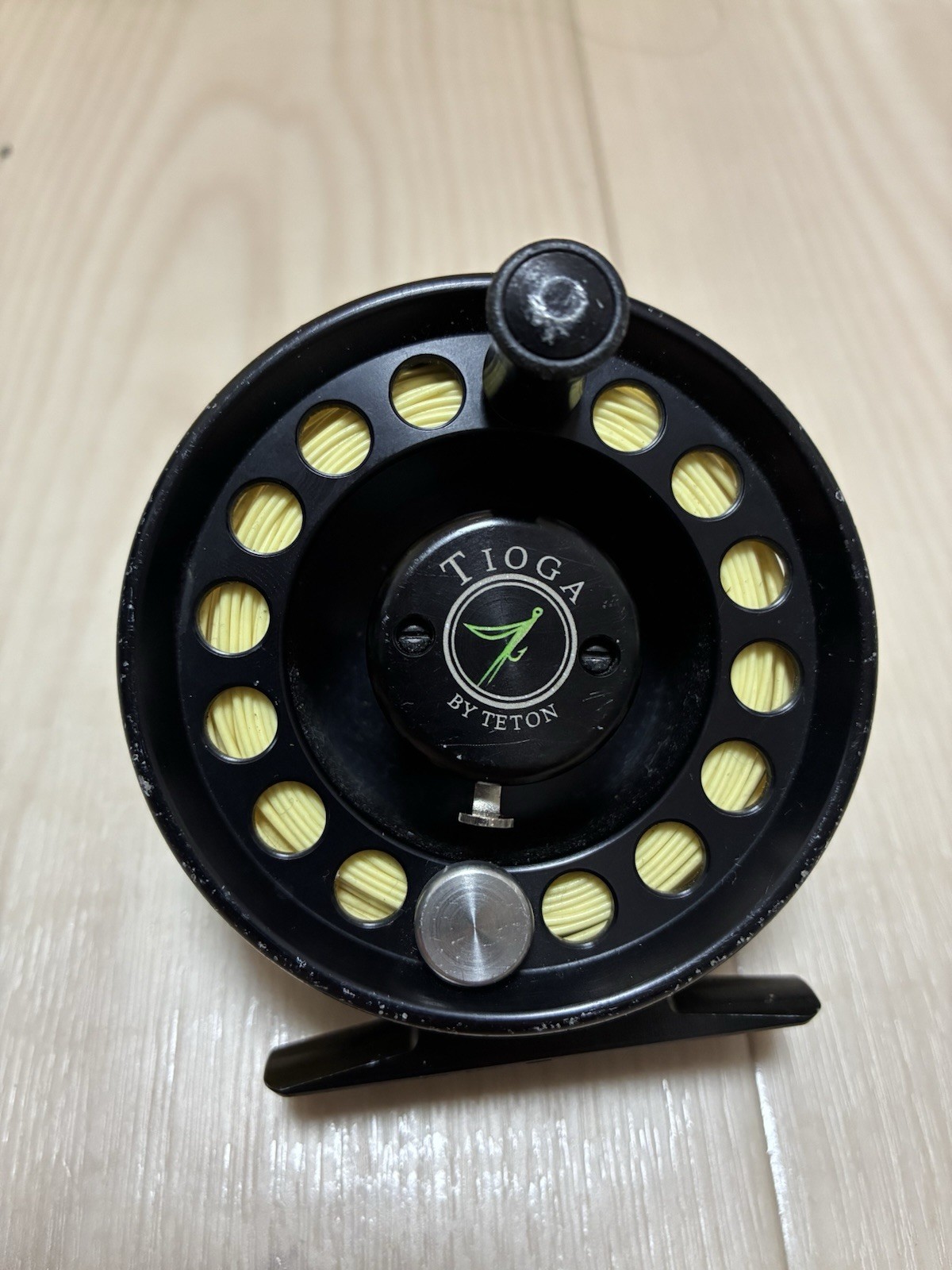 Used: Teton USA Fly Fishing Reel, 3-4 Line, USA Made with Ne