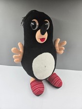 Der kleine Maulwurf Krtek WDR Stofftier Kuscheltier Plüsch Vintage 1957 32cm