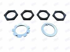 FRONT AXLE SPINDLE LOCKING NUTS KIT FOR JEEP WILLYS MB GPW CJ2A CJ3A ...