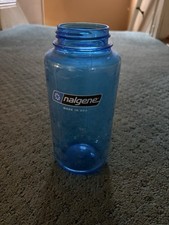 Nalgene 32 Oz Bottle. New. Does NOT Come With Cap/lid. Blue
