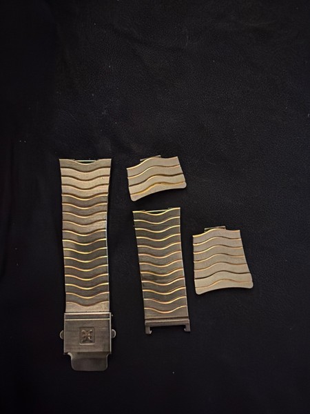 Genuine 18mm Ebel Sport Classic Wave Bracelet Links - Two-Tone Gold & Steel