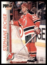 1991-92 Pro Set - Stephane Richer #420