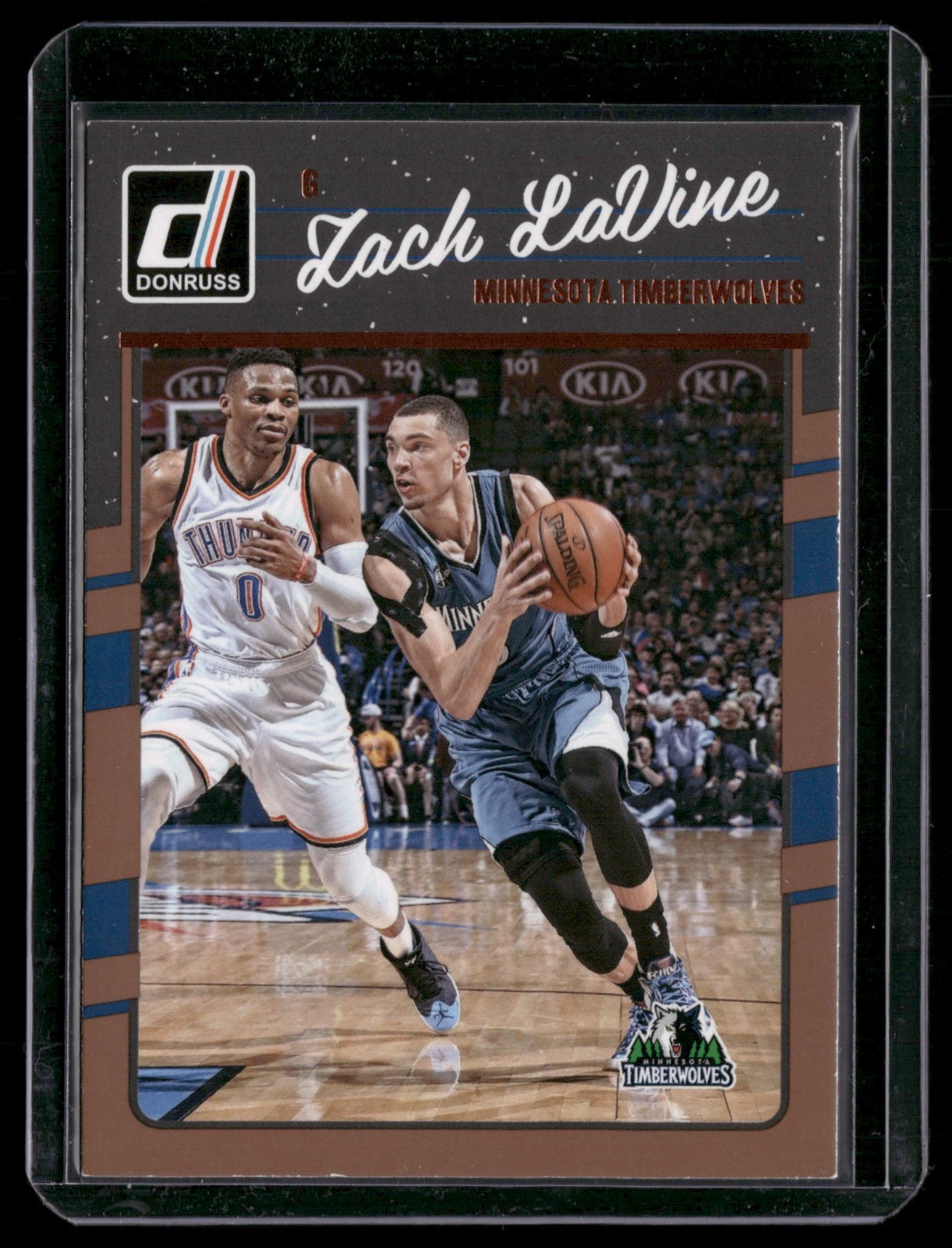 2016-17 Zach LaVine Panini Donruss #126 MINNESOTA TIMBERWOLVES FAST SHIPPING
