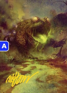 The Gitrog Monster Art Card 52/54 Bloomburrow