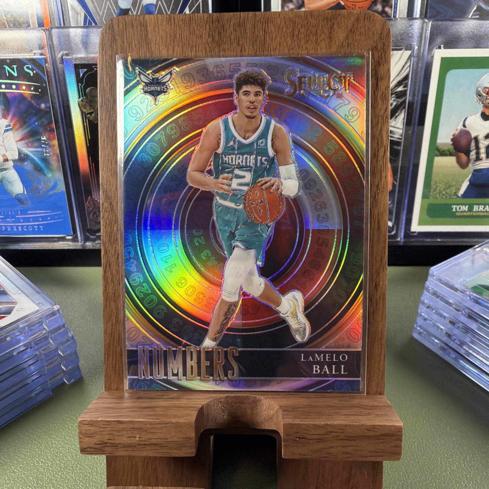2020-21 Panini Select - Select Numbers LaMelo Ball #1 Silver Prizm (RC)