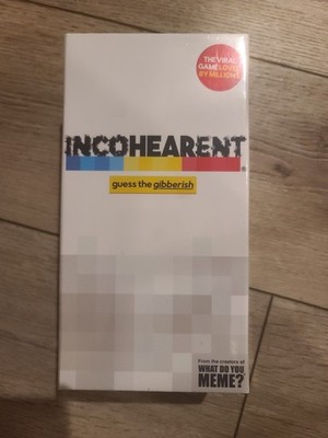 New, Incohearent Incoherent Adult Party Game - What Do You Meme New Game