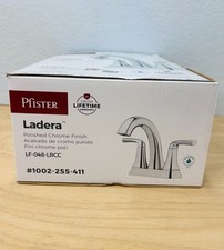 Pfister Ladera 4 in.Centerset Double Handle Bathroom Faucet in Polished Chrome