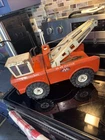 Mighty Tonka Wrecker, Orange, 1970's, Double Boom, Great for Restoration