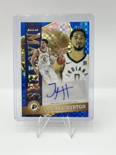 2025-26 Topps Finest Tyrese Haliburton Blue X-Fractor Masters Auto /99 #MA-TH