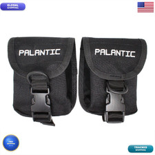 Palantic Scuba Diving Trim Weight Pockets Qr Buckles 1 For Tank Or Waist Belt