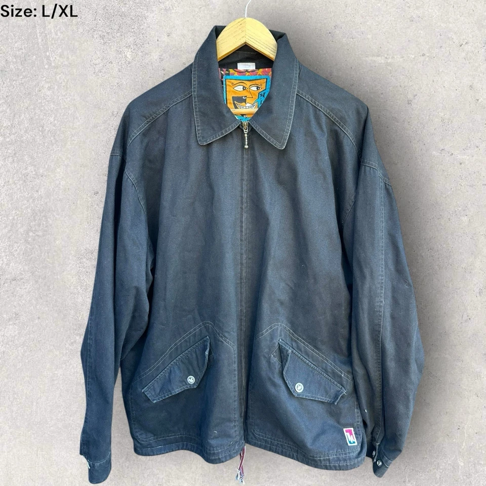 CHAQUETA VINTAGE MAMBO WILD 1993 WORKWEAR GRÁFICOS MAMBO DAVID MCKAY Talla Grande Foto 2 de 4