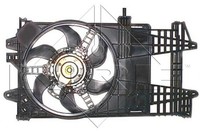 NRF LüFter MotorküHlung 47245 FüR Lancia Ypsilon Fiat Punto Idea 12V 200W Panda