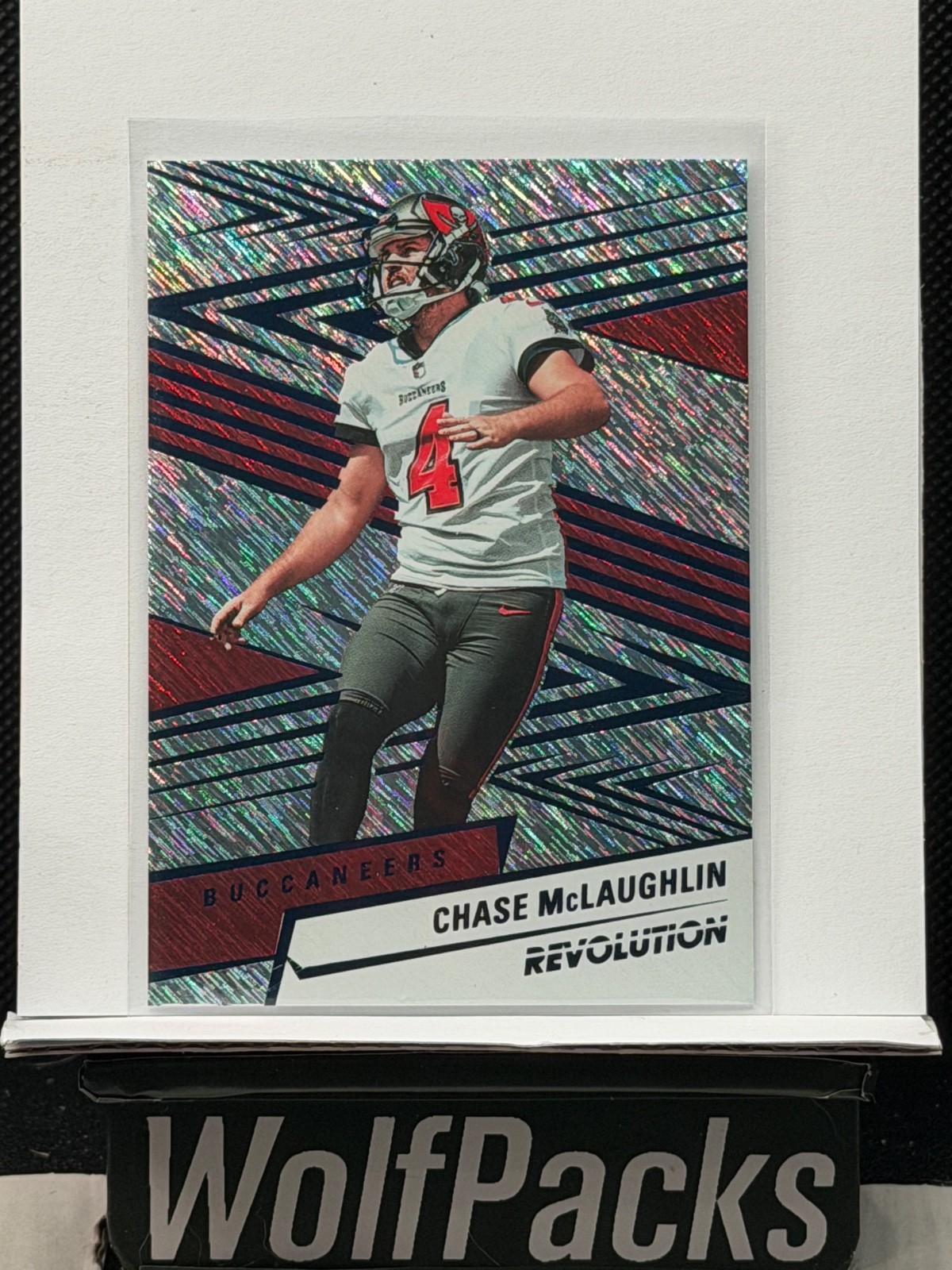 2025 Panini Revolution Football - Chase Mclaughlin #159 Blue Storm /549