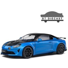 SOLIDO 2023 ALPINE A100 1/18 DIECAST MODEL CAR BLUE S1801619