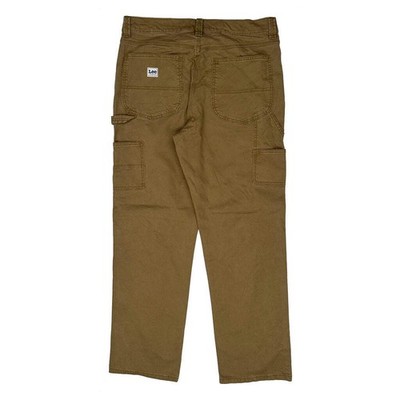Lee Carpenter Trousers - 34W 31L Brown Cotton
