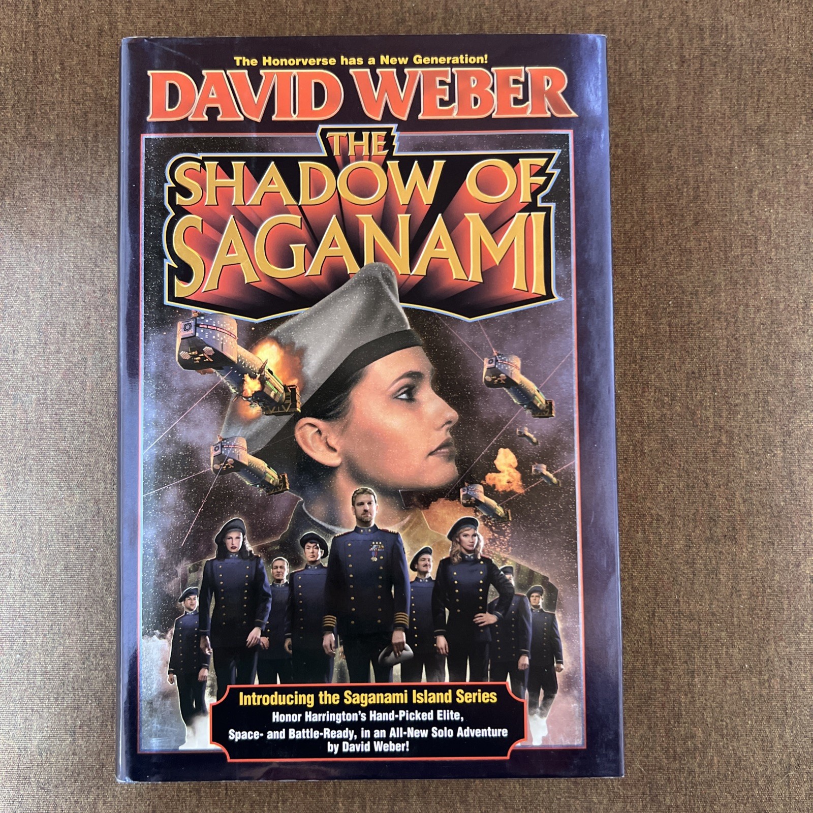 The Shadow of Saganami by David Weber Signed Hardcover
