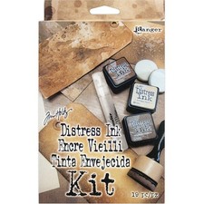 Ranger Tim Holtz Distress Ink Kit, Multi-Colour, 11.43 x 18.79 x 4.06 cm