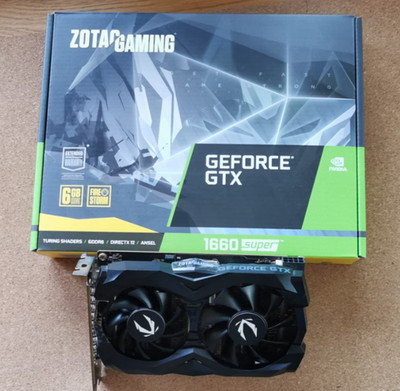 ZOTAC NVIDIA GeForce GTX 1660 Super 6GB GDDR6 Grafikkarte