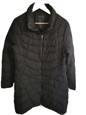 Kathmandu 550 Down Coat Womens Size UK 12 38'' Chest Long Padded Puffer Pertex