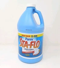 Purex Sta-Flo Concentrated Liquid Starch 64 Oz Crafts Quilting Hard to Find