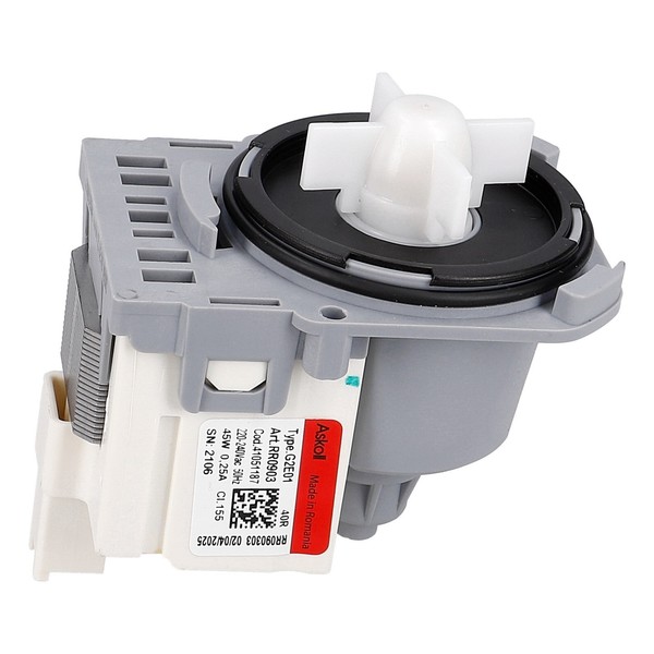Ablaufpumpe Candy 92129444 Askoll G2E01 FüR Waschmaschine-image