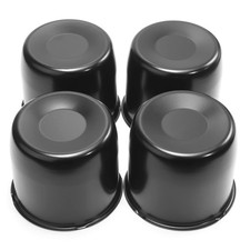 4.25 Inch Center Caps Black Trailers Wheel Center Caps For Rims Push Through ...