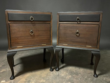 Vintage Bedside Tables Pair