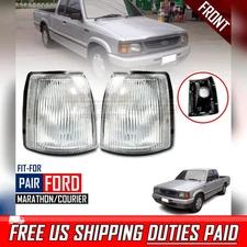Corner Light Turn Indicator LR Clear Lens For Ford Marathon Courier PD Ute 96-98