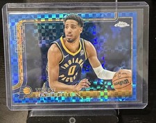 2025-26 Topps Chrome - Tyrese Haliburton #3 Blue X-Fractor