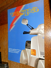 Vespa Fahrzeuge und Zubeh&ouml;r Original Prospekt !