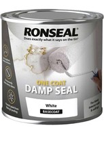 Ronseal 37562 One Coat Damp Seal, 250ml White