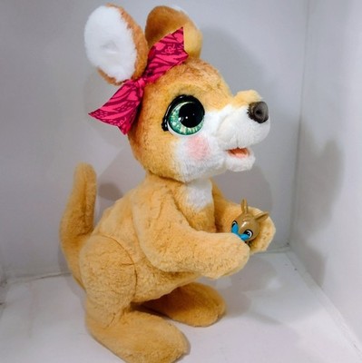 FurReal Kangaroo Mama Josie Interactive (2) Joey's Battery Operated WORKS