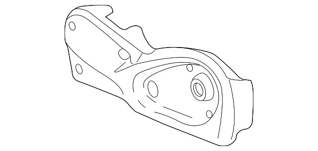 Cubierta del ajustador del asiento derecho para GM Trailblazer Envoy 2005-2009 (N/P 89042242)
