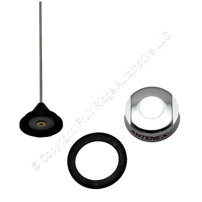 Antenex QW490 490-512 MHz 6'' 1/4 Wave Whip Antenna Only