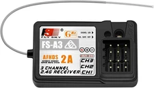 Flysky FS-A3 3CH Receiver 2.4G AFHDS 2A for Flysky FS-GT5 FS-GT2E FS-GT2F FS-GT2