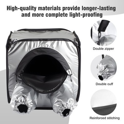 Darkroom Film Changing Loading Tent Bag for 4x5 5x7 Camera Negative Developing