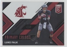 2018 Panini Elite Draft Picks Primary Colors Luke Falk #10 n1u