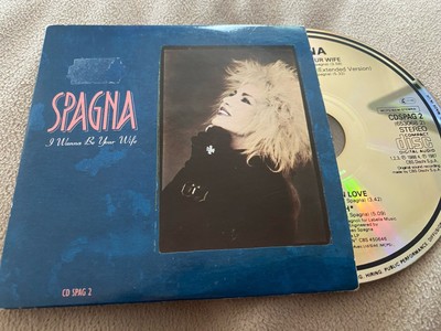 SPAGNA - I WANNA BE YOUR WIFE - 1988 CARD SLEEVE CD SINGLE