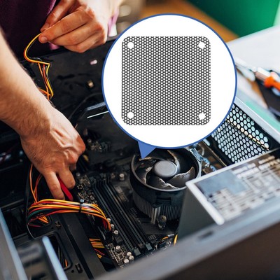  20 PCS Staubdichtes Mesh -Lüfterzubehör Computer CPU Dust Cove Lüfterabdeckung