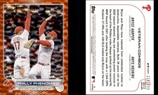 2022 Topps Baseball Update Series Philly Phenoms #US112 Orange Foil /299 (RC)